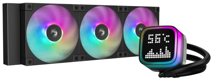 Система охлаждения DEEPCOOL LP360 черная