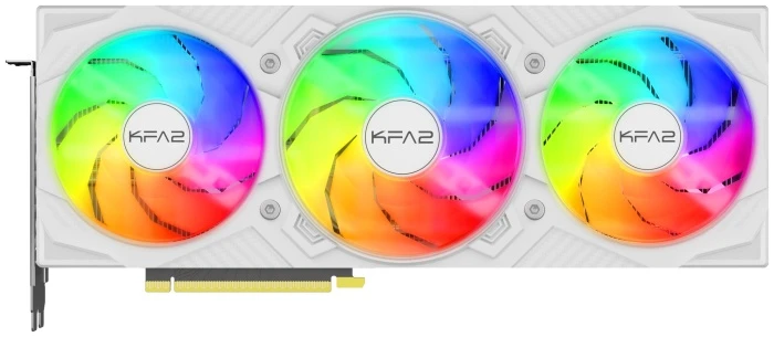 Видеокарта KFA2 GeForce RTX 5080 ROCK(X) OC 3FAN RGB White 16Gb