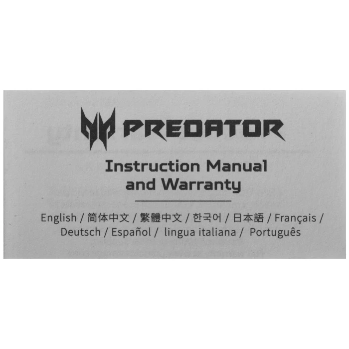 Оперативная память Acer Predator Hermes RGB 48Gb 6000Mhz, KIT 2*24Gb, Bl.9BWWR.660