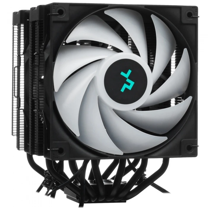 Кулер DEEPCOOL AG620 DIGITAL BK ARGB черный, R-AG620-BKADMN-G-2