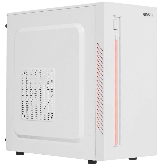 Корпус GiNZZU D380 белый, Mini-Tower