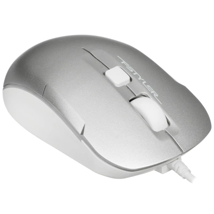 Мышь A4Tech Fstyler FM26, серебристый