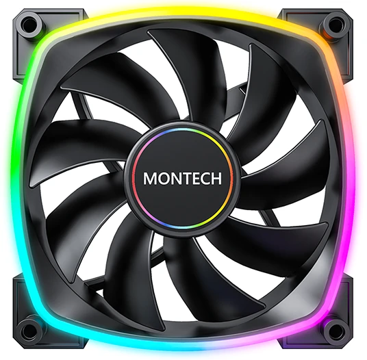Вентилятор Montech AX 140 PWM черный