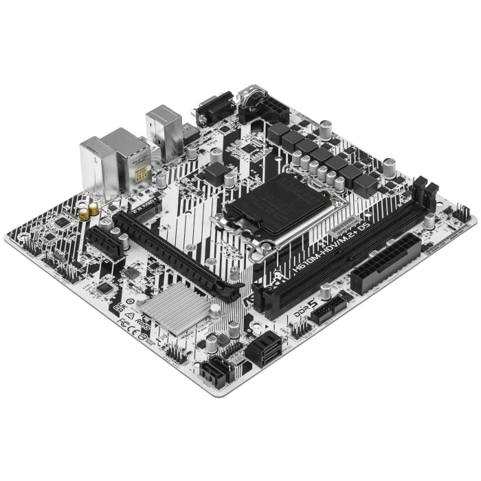Мат. плата ASRock H610M-HDV/M.2+ D5, LGA 1700