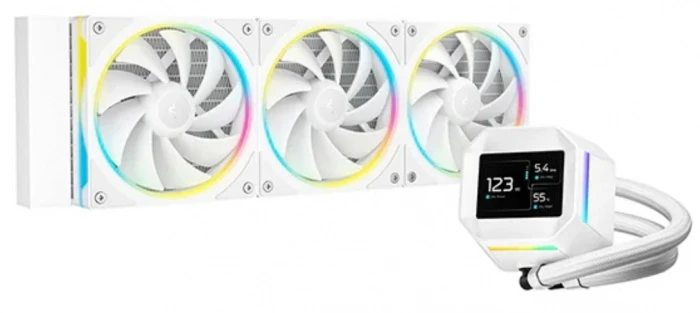 Система охлаждения DEEPCOOL LM360 белая, R-LM360-WHDMMC-1