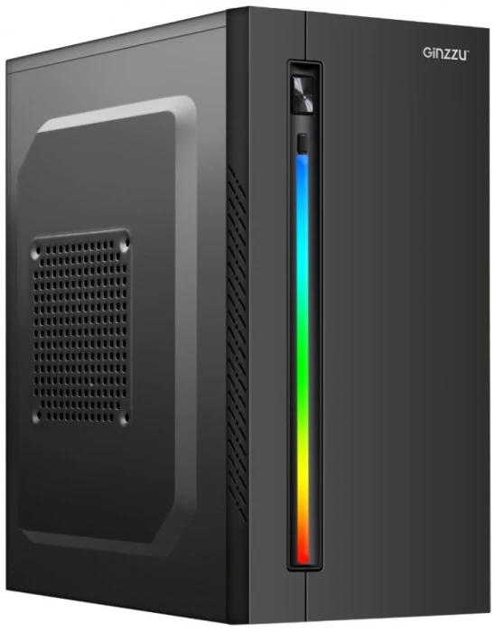 Корпус GiNZZU D350 черный, Mini-Tower