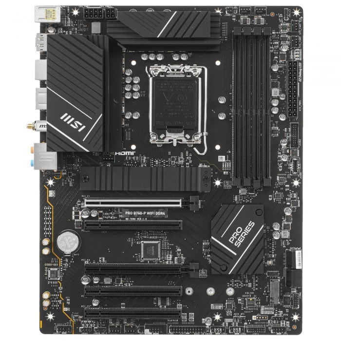 Мат. плата MSI PRO B760-P WIFI DDR4, LGA 1700