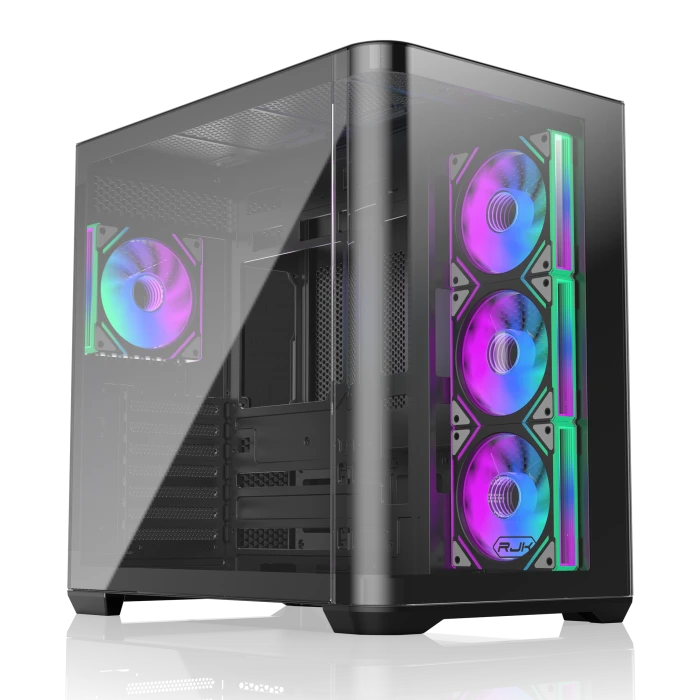 Корпус RAIJINTEK ATREUS BT4 черный, Mid-Tower