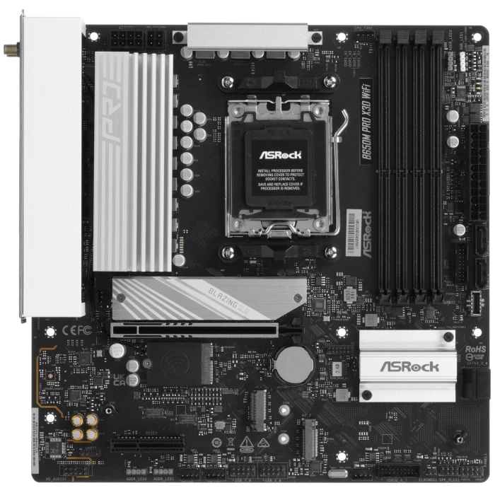 Мат. плата ASRock B650M Pro X3D WiFi, AM5