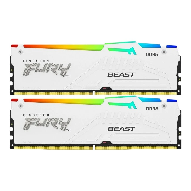 Оперативная память Kingston FURY Beast AMD RGB 64Gb 5600MHz, KIT 2*32Gb, KF556C36BWEAK2-64