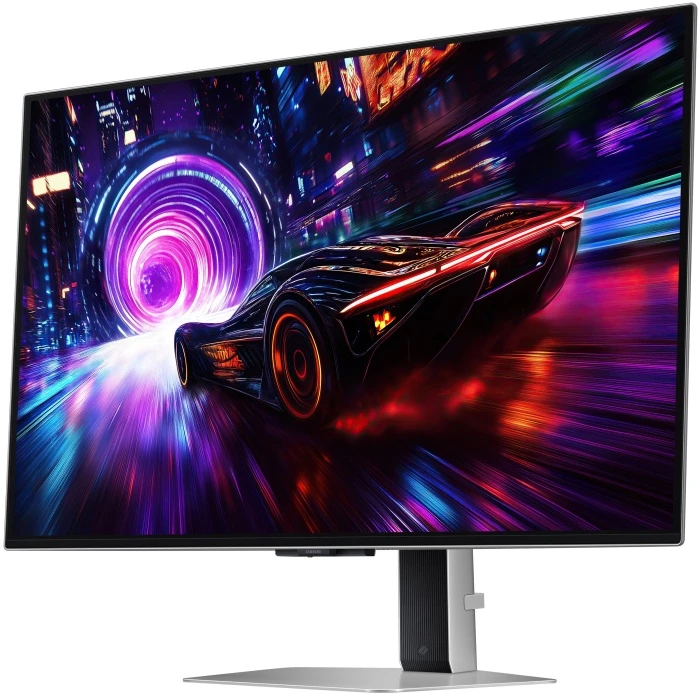 Монитор Samsung Odyssey LS32FG812SIXCI, 32", серебристый