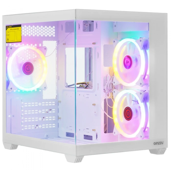 Корпус GiNZZU V460 белый, Mini-Tower