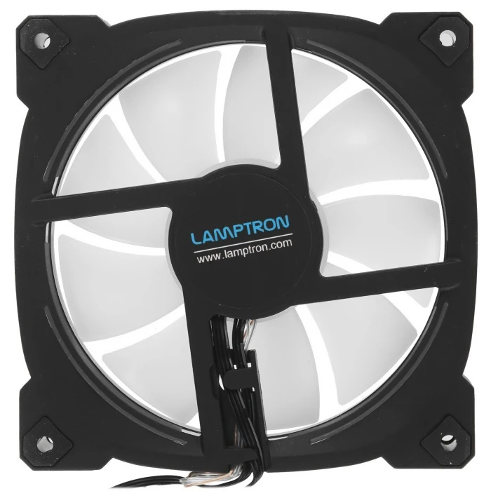 Комплект вентиляторов Lamptron PRISM+ ARGB черный, LAMP-PAF01