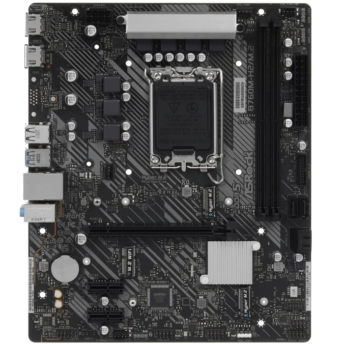 Мат. плата ASRock B760M-H2/M.2, LGA 1700