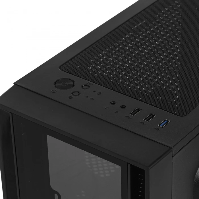Корпус GiNZZU CL510 черный, Mini-Tower