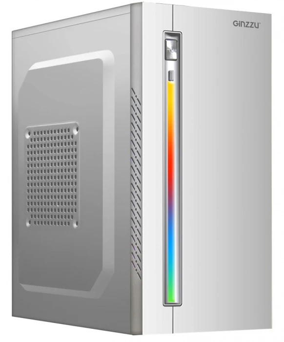 Корпус GiNZZU D380 белый, Mini-Tower