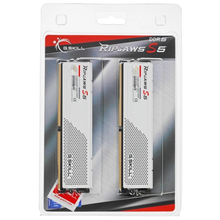 Оперативная память G.Skill Ripjaws S5 32Gb 6000Mhz, KIT 2*16Gb, F5-6000J3040F16GX2-RS5W