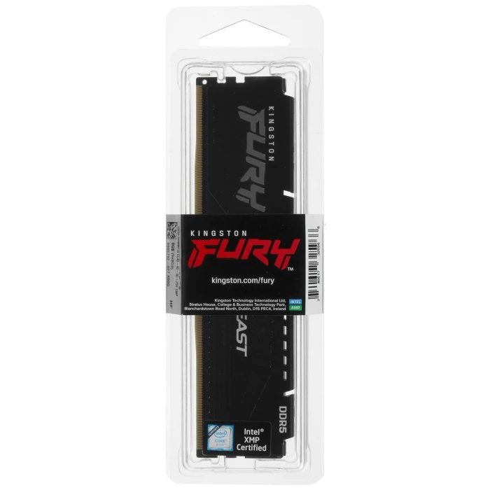 Оперативная память Kingston FURY Beast Black 8Gb 5200Mhz, KF552C40BB-8