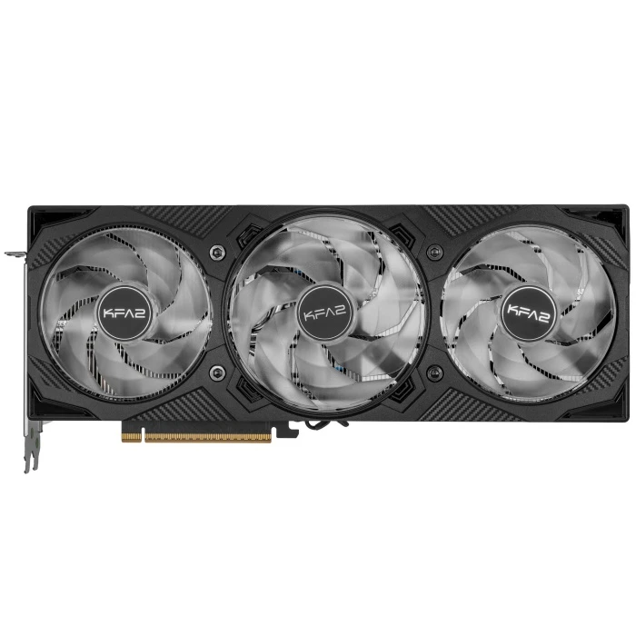 Видеокарта KFA2 GeForce RTX 5070 Ti ROCK(X) OC 3FAN RGB Black 16Gb