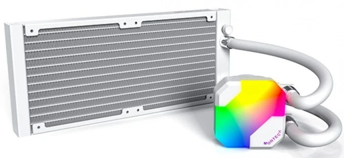 Система охлаждения Montech HyperFlow 240 ARGB белая