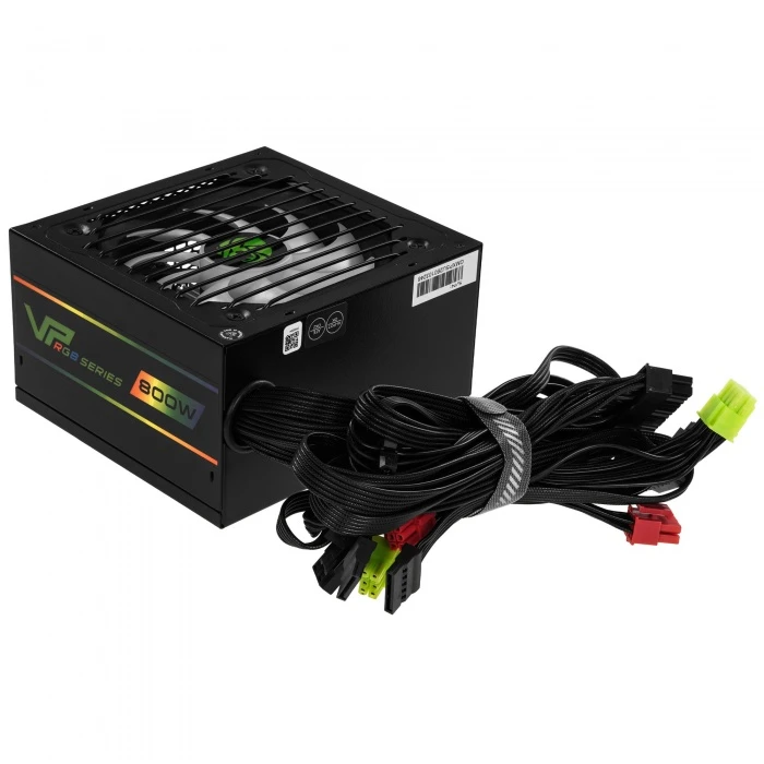Блок питания GameMax VP-800-RGB  черный