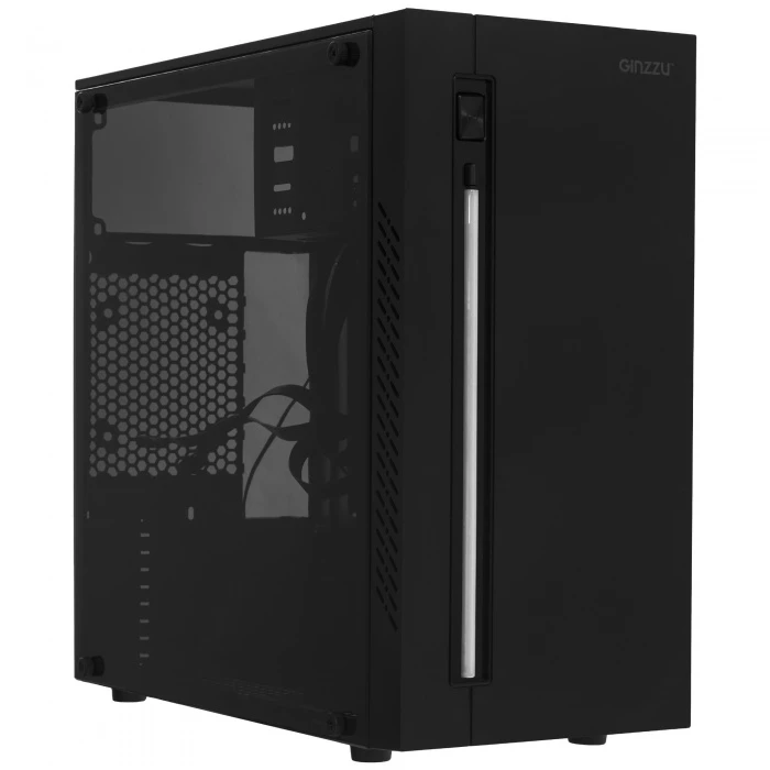 Корпус GiNZZU D370 черный, Mini-Tower