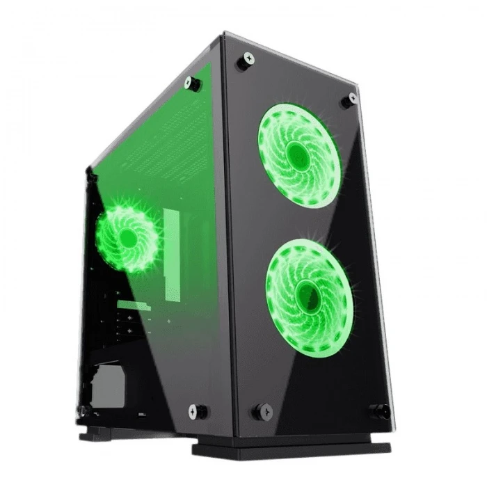 Корпус GameMax H605-TA черный, Mini-Tower