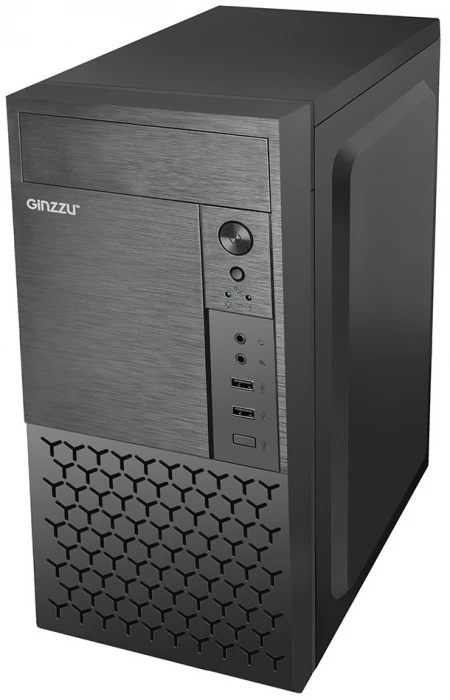 Корпус GiNZZU B410 черный, Mini-Tower