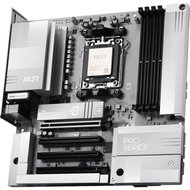 Мат. плата MSI PRO B850M-A WIFI PZ, AM5