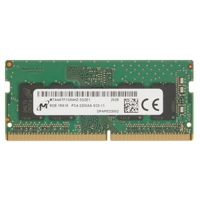 Оперативная память Crucial 8Gb 3200Mhz, CT8G4SFRA32A