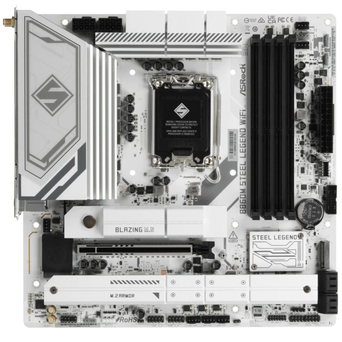 Мат. плата ASRock B860M STEEL LEGEND WIFI, LGA 1851