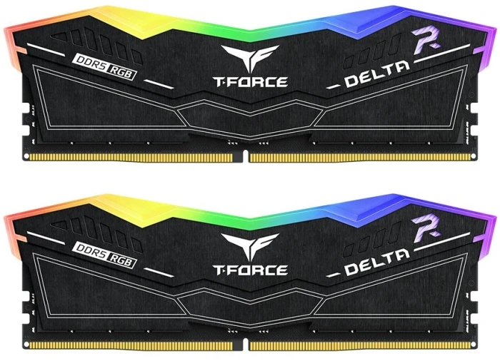 Оперативная память Team Group T-Force Delta RGB 16Gb 5200Mhz, KIT 2*8Gb, FF3D516G5200HC40CDC01