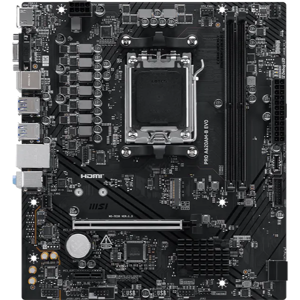 MSI PRO A620AM-B EVO