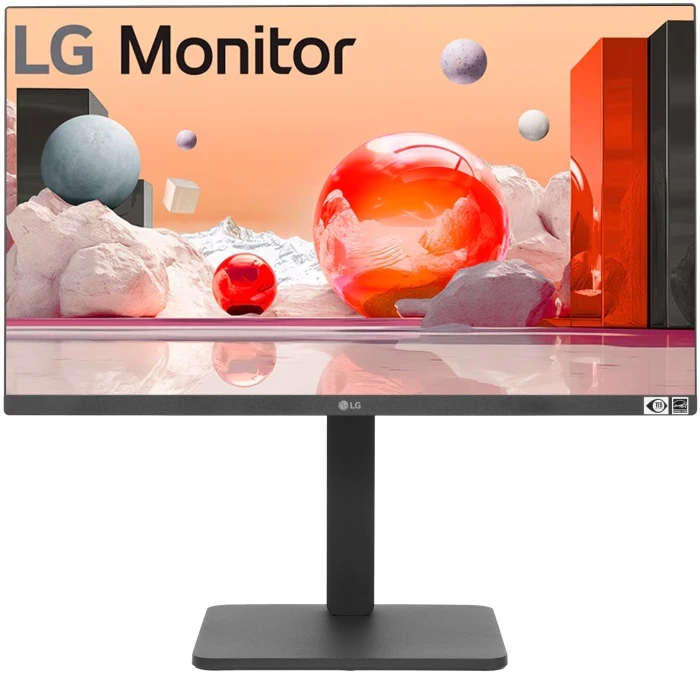 Монитор LG 24BA550-B, 23.8", черный
