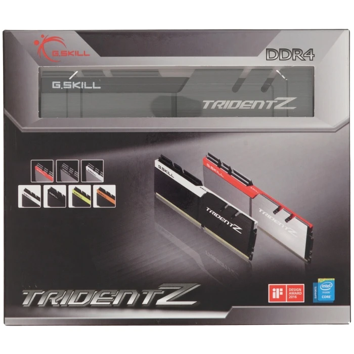 Оперативная память G.Skill Trident Z 32Gb 3200Mhz, KIT 2*16Gb, F4-3200C16D-32GTZSK