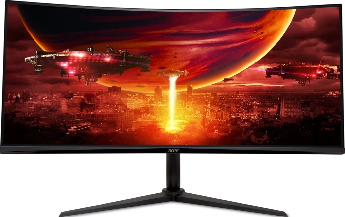 Монитор Acer Nitro ED343CURJ0bmiippx, 34", черный