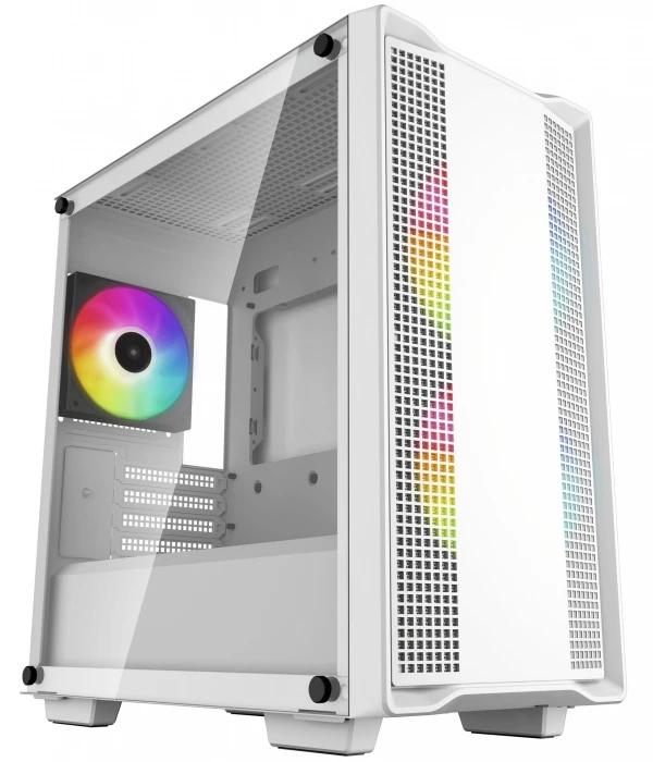Корпус DEEPCOOL CC360 ARGB белый, Mini-Tower