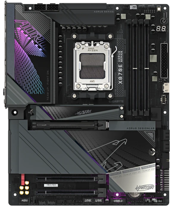 Мат. плата GIGABYTE X870E AORUS MASTER X3D, AM5