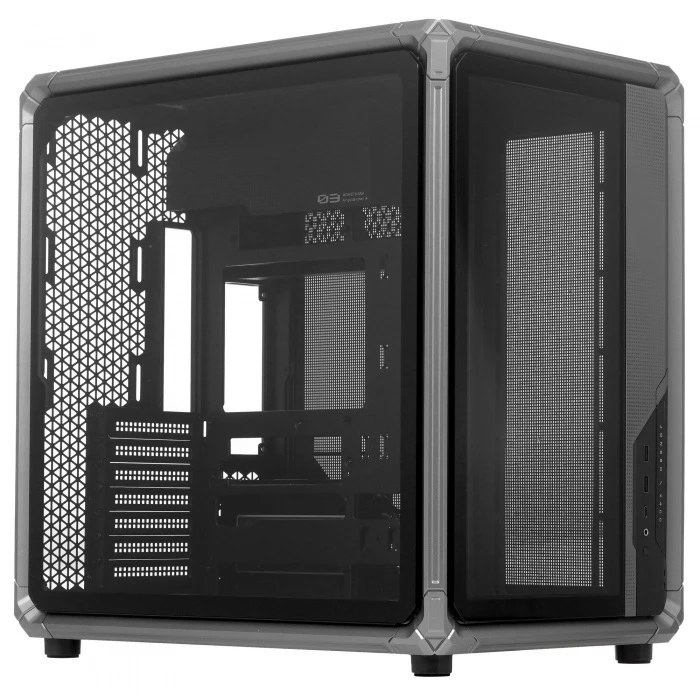 Корпус JONSBO X400 серый, Mid-Tower