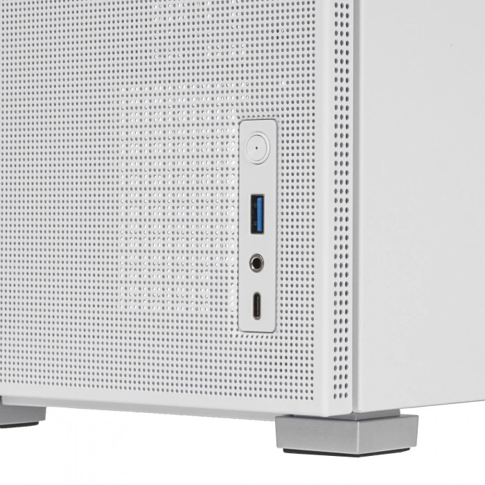 Корпус Lamptron ESM363 MESH белый, Mini-Tower