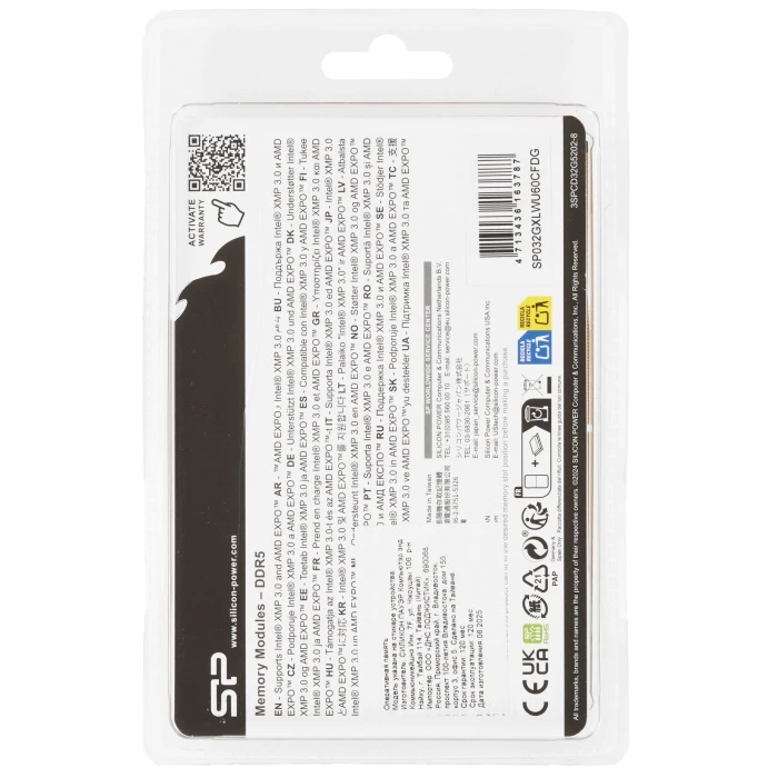 Оперативная память Silicon Power Xpower Zenith 32Gb 6000Mhz, KIT 2*16Gb, SP032GXLWU60CFDG