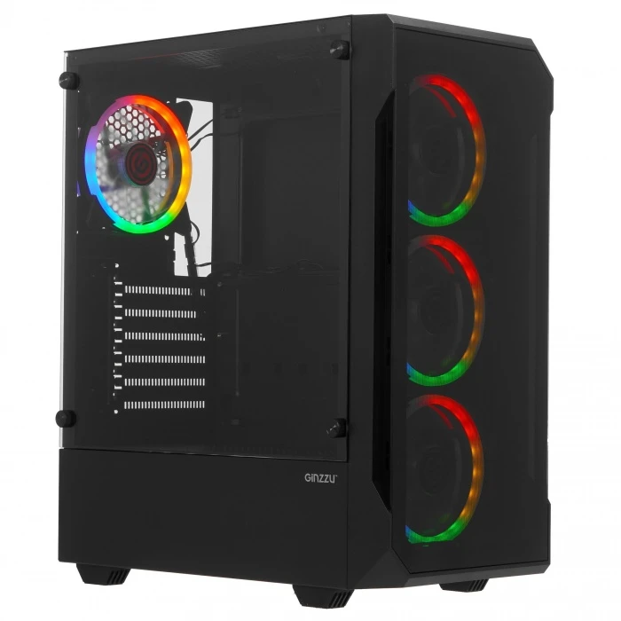 Корпус GiNZZU CL320 черный, Mid-Tower