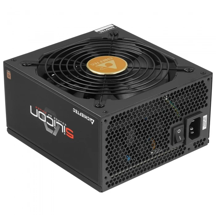 Блок питания Chieftec Silicon 650W черный, SLC-650C