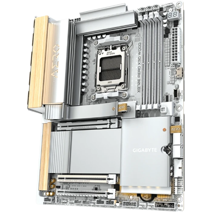 Мат. плата GIGABYTE X870E AERO X3D WOOD, AM5
