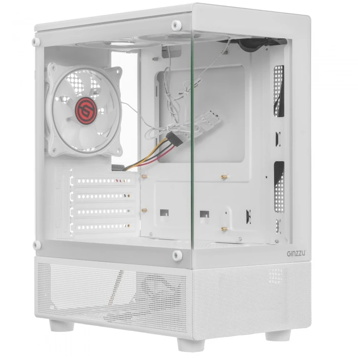 Корпус GiNZZU RX680 белый, Mini-Tower