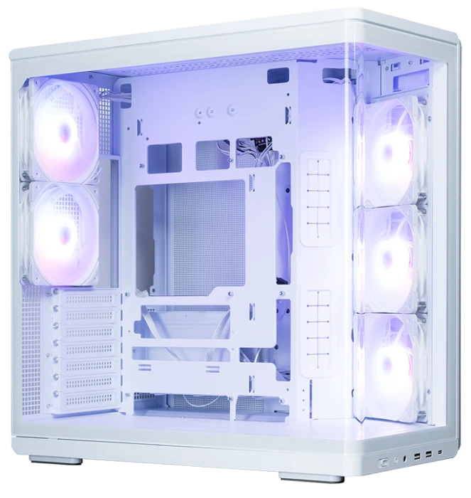 Корпус ZALMAN P60 белый, Mid-Tower