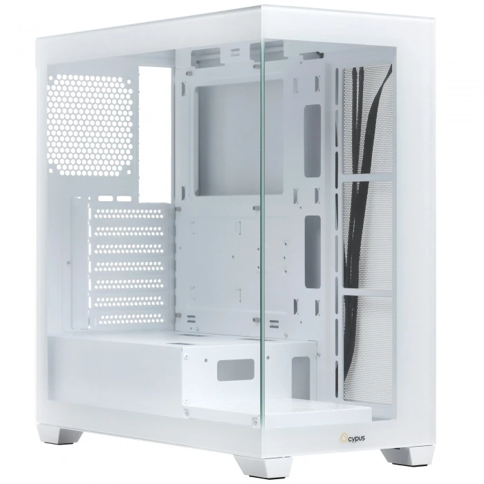Корпус Ocypus Gamma C72 белый, Mid-Tower