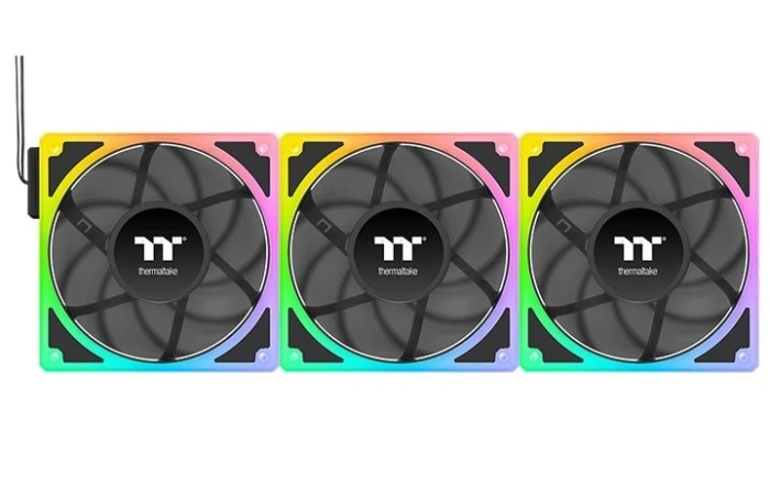 Комплект вентиляторов Thermaltake TOUGHFAN EX 120 ARGB черный, CL-F210-PL12SW-A