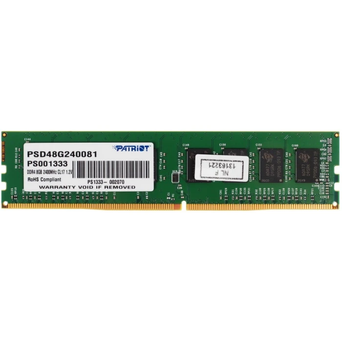 Оперативная память Patriot Signature 8Gb 2400Mhz, PSD48G240081