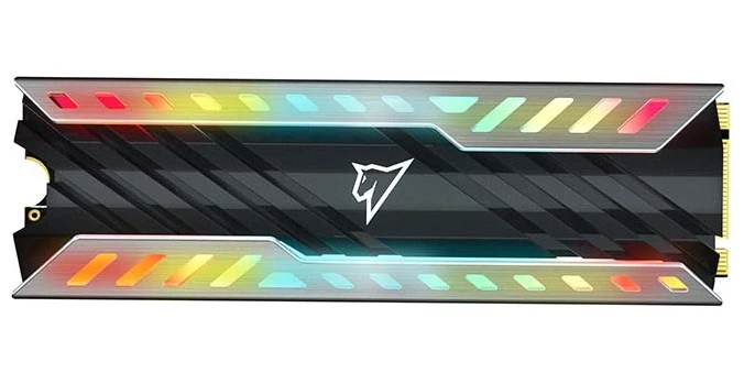 SSD накопитель Netac NV3000 RGB 1Tb M.2 NVMe, NT01NV3000RGB-1T0-E4X